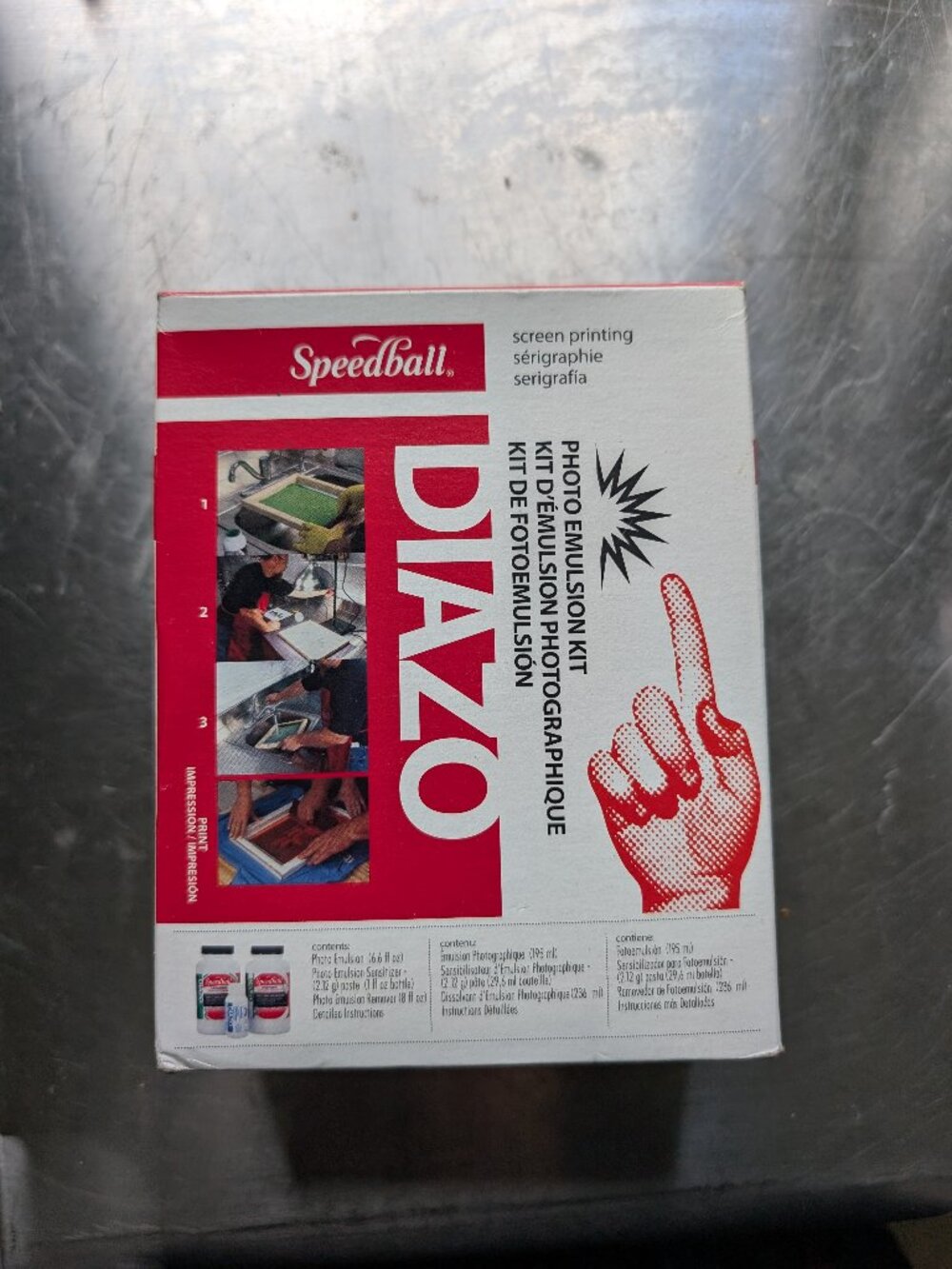 Speedball Diazo Photo Emulsion Kit NEW IN BOX